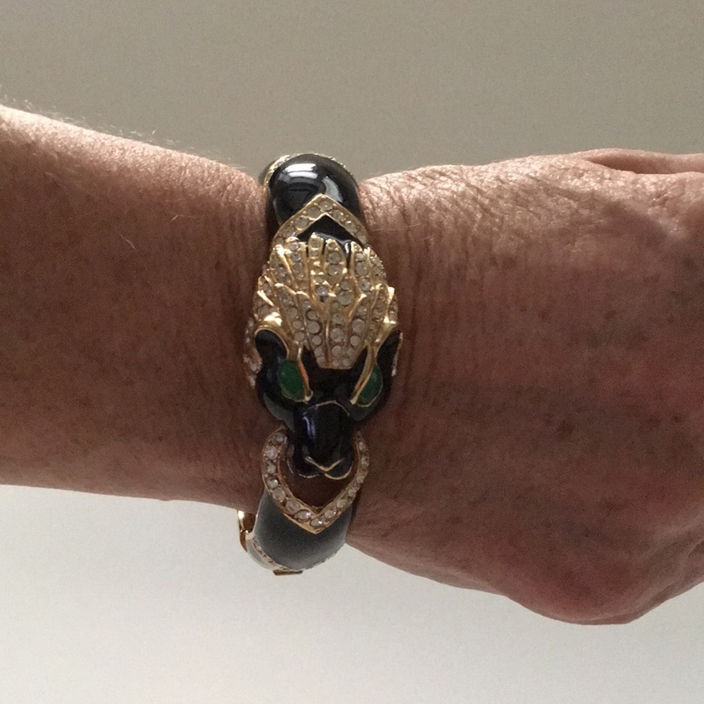 Intermix jewelry panther bracelet
